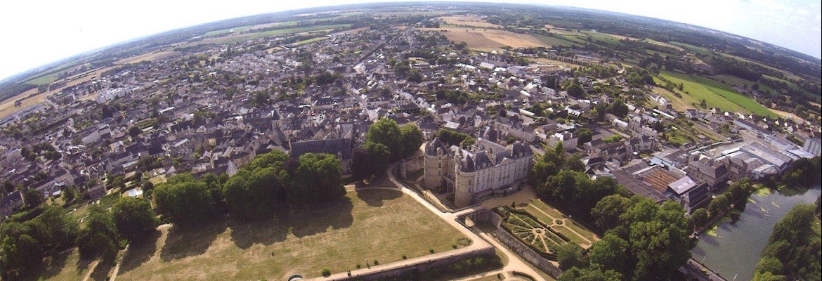 Image à la une du : The lost plans of the castle of Lude! à Le Lude