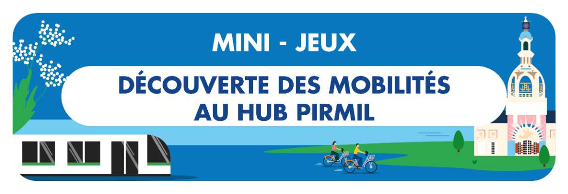 Image à la une du : Mini-jeux découverte des mobilités au HUB Pirmil à Nantes
