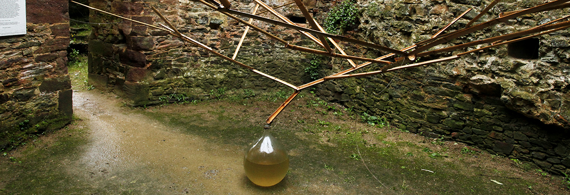Land'Art au château de Châteaubriant Land'Art au château de Châteaubriant